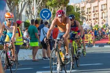 El XXVIII Triatlón de Salinetas-Telde (Foto Antonio Rico)